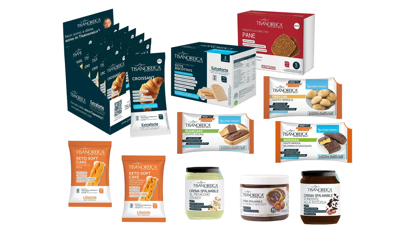 Box Maxi Keto colazione Tisanoreica