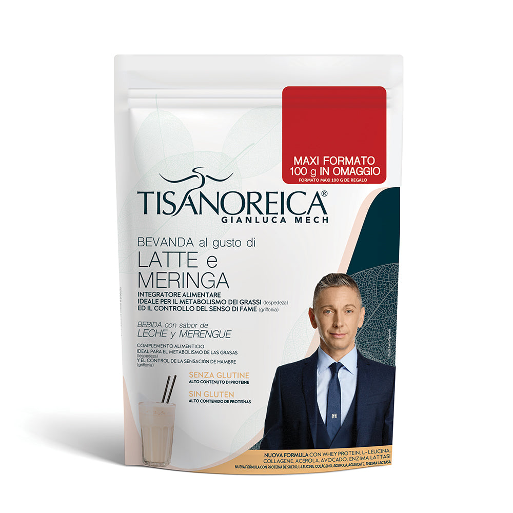 Tisanoreica Pat – Bevanda al gusto di latte e meringa – 500 g