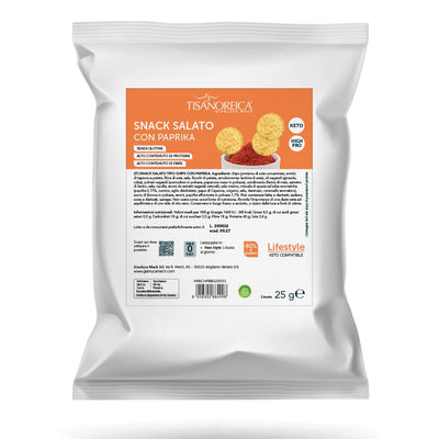 Snack salato con Paprika