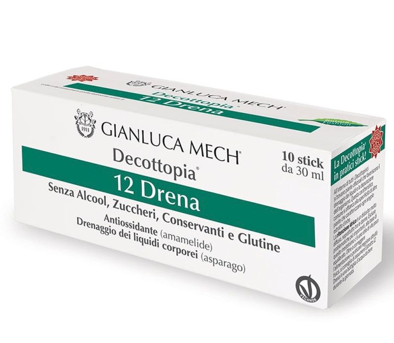 Tisanoreica Decottopia - 12 Drena in Stick - 300 ml