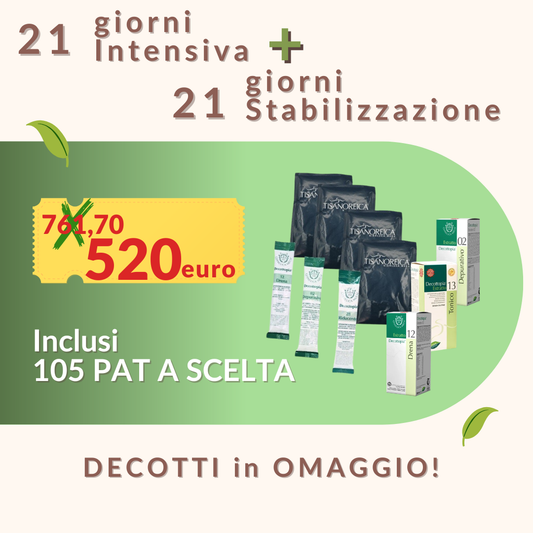 3 Settimane di intensiva + 3 settimane di Stabilizzazione