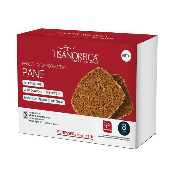 Tisanoreica Snack - Prodotto da forno tipo Pane 250 g