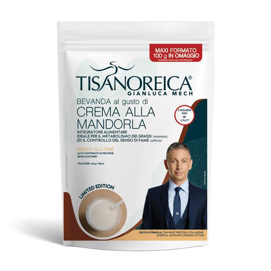 Tisanoreica Pat – Bevanda al gusto di crema alla mandorla – 500 g