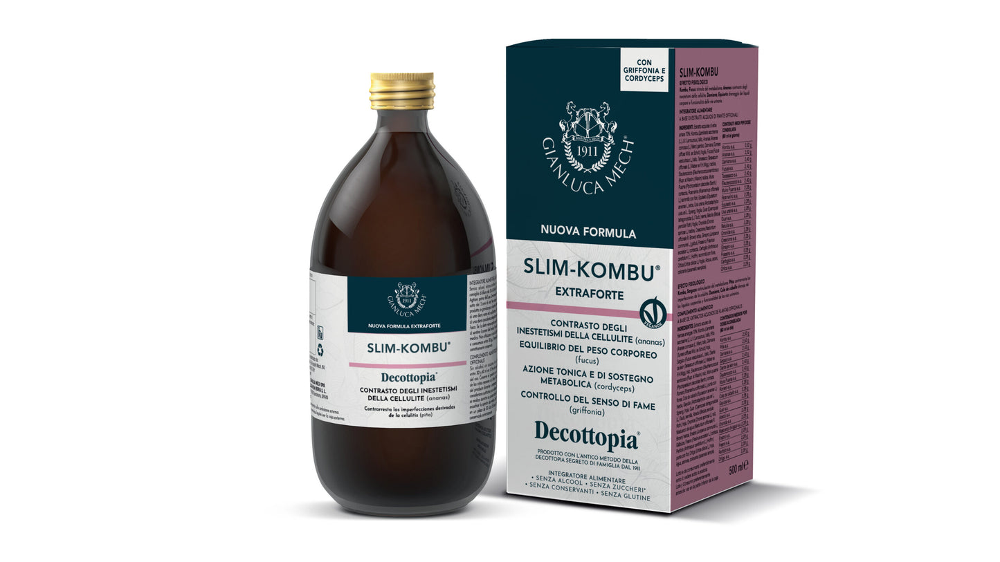 Tisanoreica Decottopia - Slim-Kombu EXTRAFORTE con Cordyceps- 500ml
