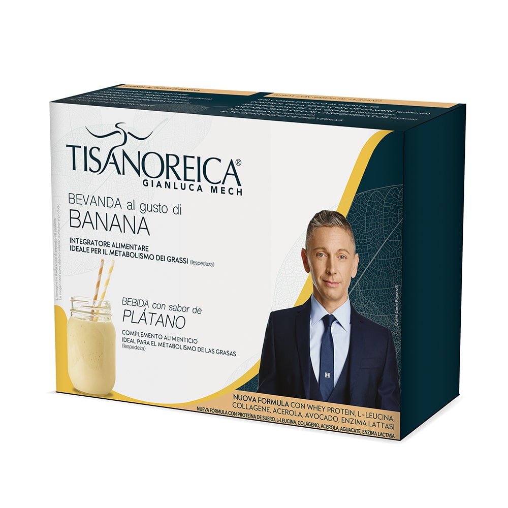 Tisanoreica Pat - Bevanda al gusto di Banana - 4x28 g