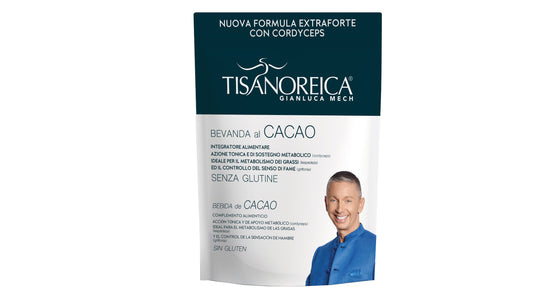 Tisanoreica Pat - Bevanda al Cacao EXTRAFORTE con CORDYCEPS - 500 g