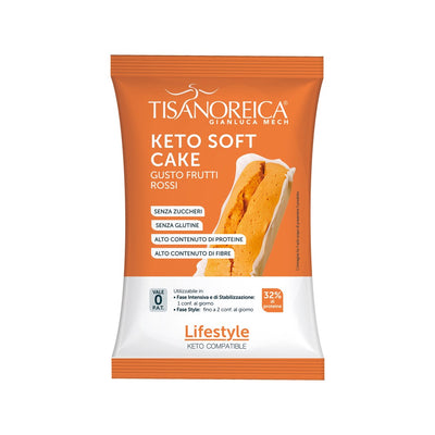 Keto Soft Cake ai frutti rossi