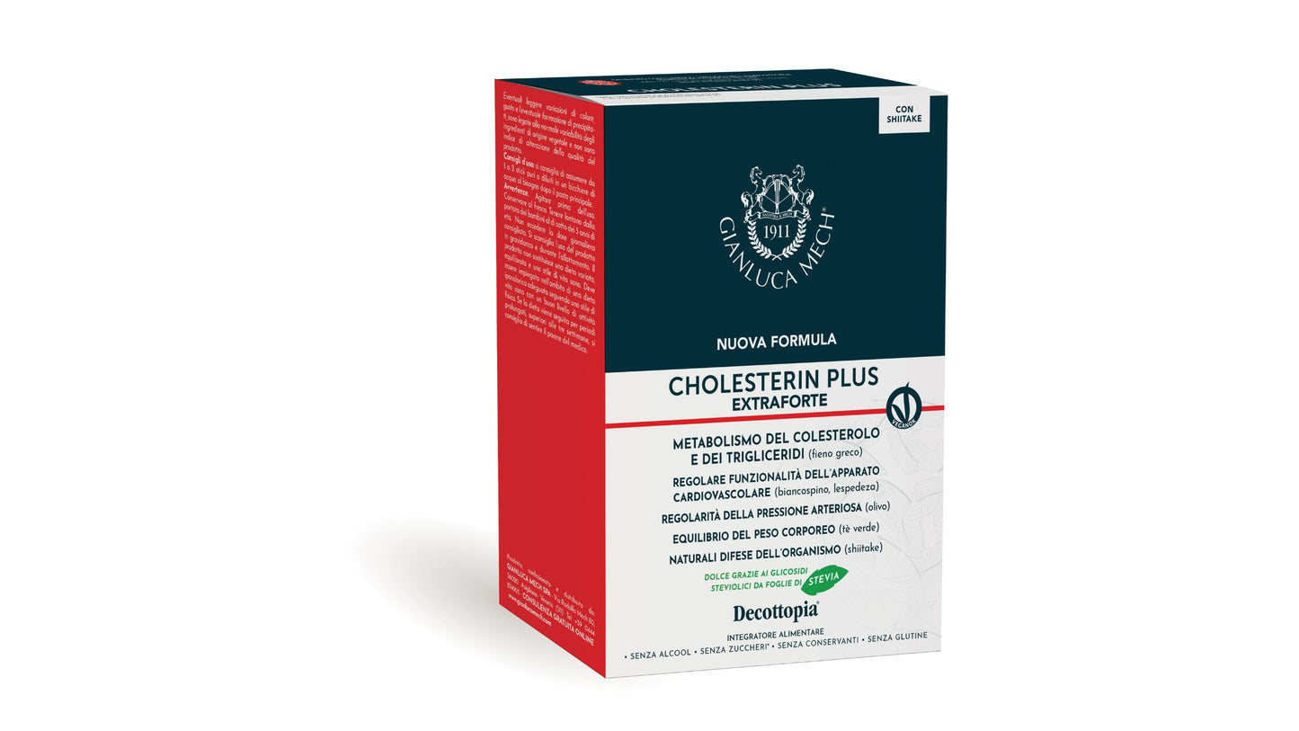 Tisanoreica Decottopia - Cholesterin Plus Extraforte con Shiitake