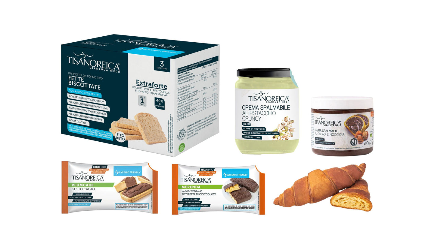 Box Piccola Keto colazione Tisanoreica