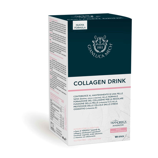 Tisanoreica Integratore - Collagen Drink (Plus) - 20 stick