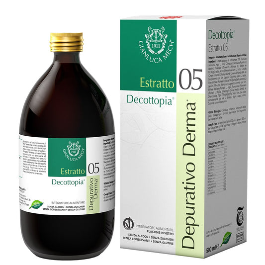 Tisanoreica Decottopia - Estratto 05 Depurativo Derma - 500ml