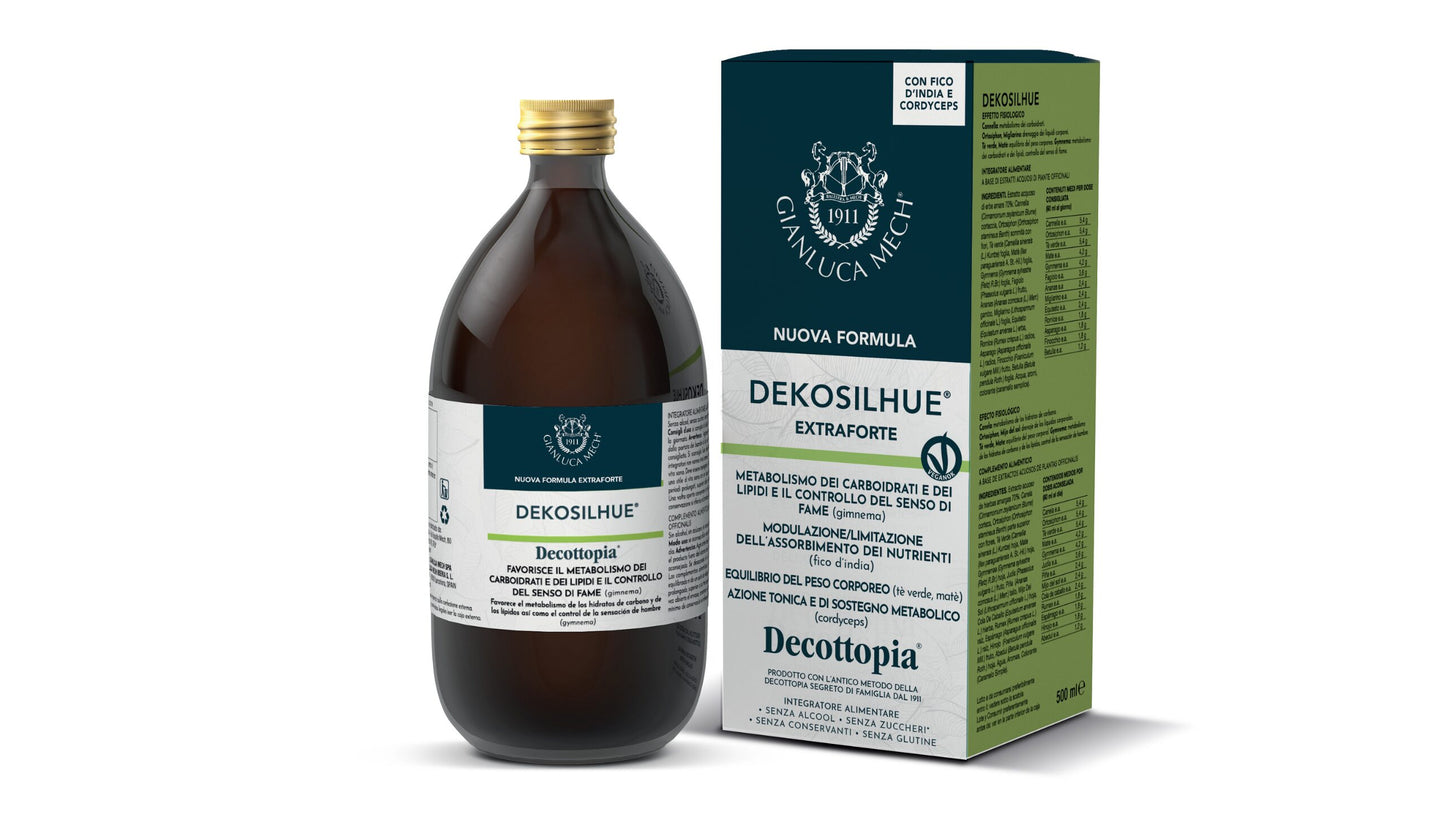 Tisanoreica Decottopia - Dekosilhue EXTRAFORTE con Cordyceps- 500ml