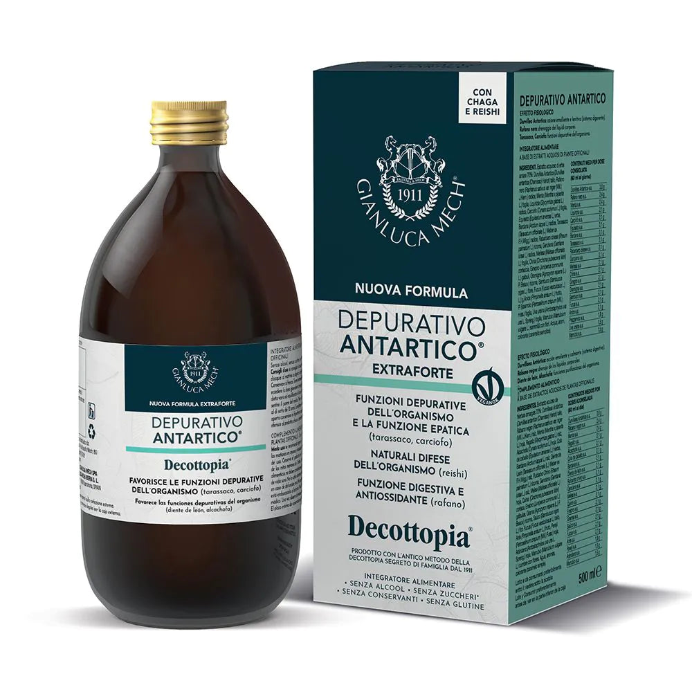 Tisanoreica Decottopia - Depurativo Antartico EXTRAFORTE con Shiitake- 500ml