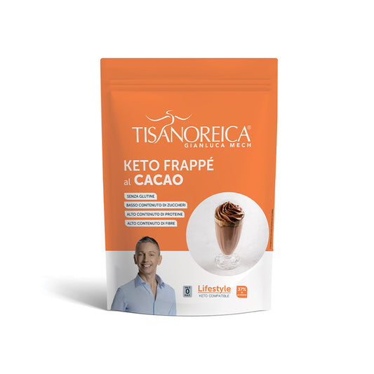 Tisanoreica Pat Lifestyle– Keto Frappè al gusto di Cacao– 400 g