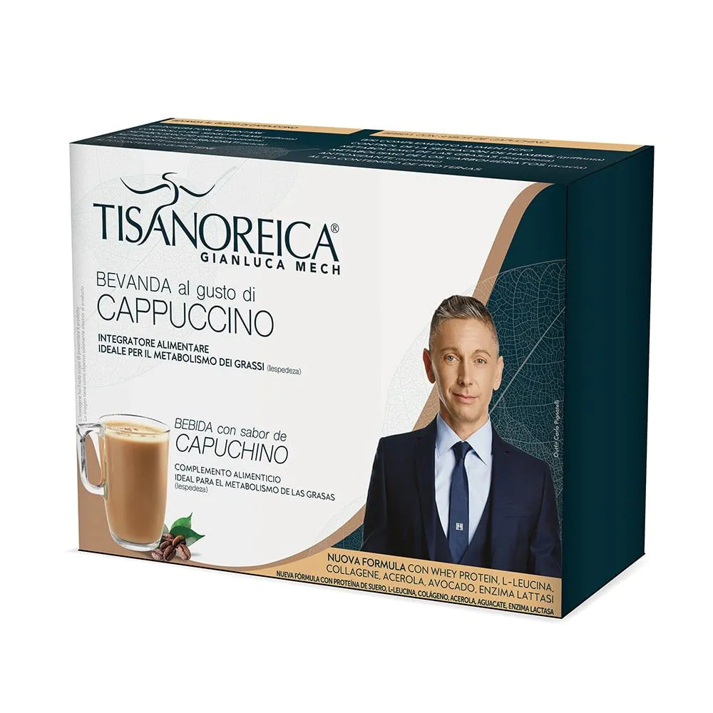 Tisanoreica Pat - Bevanda al gusto di Cappuccino - 4x28,5 g