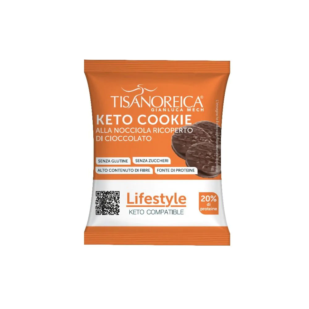 Keto Cookie alla nocciola ricoperto di cioccolato (12,5gr)