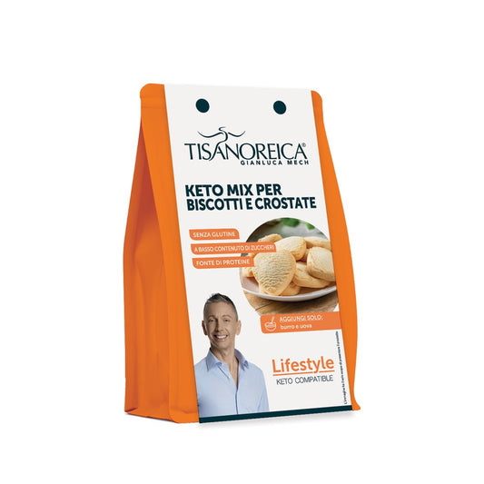 Tisanoreica Snack - Keto Mix per biscotti e crostate gusto Vaniglia Lifestyle- 400 g